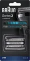 Braun Scherkopf Kombipack 21B 736879 | Ersatzscherteil für Series 3 Rasierer | schwarz