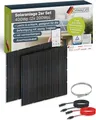 Schwaiger Solarmodul Slim 2x inkl. 1.6m Kabel