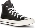 Converse Chuck 70s Hi A07200C in Schwarz Weiß Leder – 5.5 UK - 38 EU - 5.5M/7.5F US / Black White