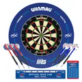Winmau Steel Dartscheibe Set mit PDC-Surround + 6 Dartpfeile