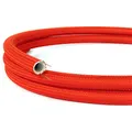 creative cables - Creative-Tube, Durchmesser 20 mm, in Seideneffekt RM09 rot, mit modularer Kabelkanal