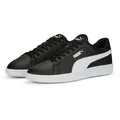 PUMA Smash 3.0 Sneaker Herren in puma black-puma white, Größe 45