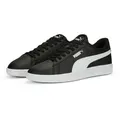 PUMA SMASH 3.0 L Sneaker mit sportlicher Optik, mit leicht profilierter Gummilaufsohle schwarz 45 EU