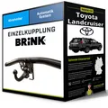 Abnehmbare Anhängerkupplung für TOYOTA Landcruiser 10.2009-jetzt Typ J15 Brink