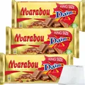 usy Bundle für Marabou Schokolade Daim 3er Pack (3x220g Tafel) + usy Block