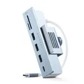 Satechi, USB-C Klemmenhub für iMac 24" 2021 Multiport Verstellbar, Blau