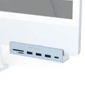 24'' iMac Hub USB-C zu USB-C, 3 USB, SD / Micro-SD Kartenleser Satechi Blau