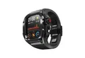 Wigento Smartwatch-Armband Für Apple Watch Ultra 2 / 1 49mm Silikon Armband Metall Gehäuse Hülle, Stoßfest, stilvoll, integriertem Armband