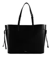 FURLA Ava Tote L Schultertasche Shopper Tasche Nero + Nero int schwarz Neu