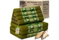 livasia Sitzsack Thaikissen 3 Auflagen (Deluxe) vegan und handgefertigt, 175x55x8cm, Kapok