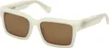 Max &Co MO0132 25J shiny ivory 53/18/135 Damen Sonnenbrillen