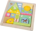 Small Foot Konturenpuzzle Baby Tiere Puzzle, Puzzleteile