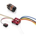 HobbyWing Combo Variomatik Quicrun Brushed WP1080 Motor 555 11T Crawler - 38020351