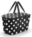 reisenthel coolerbag Kühltasche isolierte Thermotasche dots white UH7073