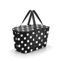 reisenthel coolerbag dots white UH7073 schwarz Punkte 20L Kühltasche