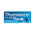 Thomapyrin CLASSIC Schmerztabletten bei akuten Kopfschmerzen | Bewährte 3-fach Kombination | ASS, Paracetamol & Coffein
