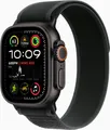 Apple Watch Ultra 2 (schwarz, 49 mm, Trail Loop schwarz