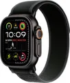 Apple Watch Ultra 2 (2024) GPS + Cellular 49mm Titangehäuse Trail Loop Schwarz M/L