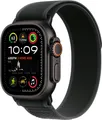 APPLE Watch Ultra 2 (2024) 49 mm Titangehäuse Trail M/L Schwarz MX4V3FD/A B-WARE