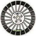 Etabeta Venti-R black matt polish 7.5x18 ET51 - LK5/112 ML57.1 Felge Alu