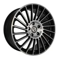 1x ETABETA VENTI-R schwarzmatt vollpoliert 7.5Jx18 5x112 ET51