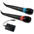 Original Playstation 2 Mikrofone - Micros für Singstar Inkl. Anschluss Adapter - Ps2
