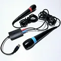 Original SONY Playstation Zubehör SINGSTAR 2x MIKROFONE + USB Adapter SCEH-0001