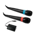 ORIGINAL PLAYSTATION 2 MIKROFONE - MICROS für SINGSTAR INKL. ANSCHLUSS ADAPTER -