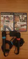 SingStar: 2 Mikrofone, Adapter und 2 Spiele (Singstar, Rocks!) Playstation 2 PS2