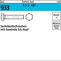 Sechskantschraube Din 933 Vg M 8 X 75 A 2 (- 70)