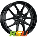 Dezent TO black 7x17" ET45 LK5 112 ML 57.1 Alufelgen 17 Zoll