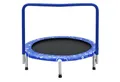 COSTWAY Kindertrampolin, Ø 92 cm, klappbar mit Griff, bis 150kg