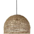 PR Home Cebu Hängeleuchte Braun Natur Outdoor IP44 E27 57cm mit Stecker