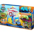 Paw Patrol - Dino Hauptquartier (Inkl. Basis Fahrzeug, Rex Welpen-Figur)