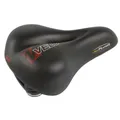 Fahrrad Sattel Velo Plush Gelsattel Elasto anatomisch wasserdicht schwarz