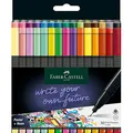 FABER-CASTELL Grip Fineliner farbsortiert 0,4 mm, 30 St.