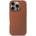 Decoded Leather Backcover iPhone 16 Pro Tan Schutzhülle