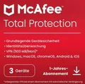 McAfee Total Protection 2026 3 Geräte 1 Jahr Download 5 Minuten Versand