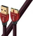 AudioQuest 0.75m Cinnamon Micro-USB 3.0, 0,75 m, USB A, Micro-USB B, USB 3.2 Gen 1 (3.1 Gen 1), Männlich/Männlich, Schwarz