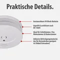 Rauchmelder Brennenstuhl RM C 9010, austauschbare Batterie, EN 14604, weiß