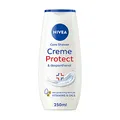 Nivea NIVEA Creme Protect Duschgel Creme (250 ml), feuchtigkeitsspendendes Duschgel mit Dexpanthenol, Vitaminen C, E und wertvollen Ölen, Duschgel für Damen, pflegt trockene Haut