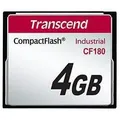 Transcend 4GB CF Card SLC mode WD-15 Wide Temp (P) (4 GB, CF) (TS4GCF180I)