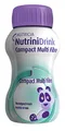 NutriniDrink Compact Multi Fibre 32x125ml - Neutral I Laktosearm I Mit Ballaststoffmischung mf6 I Zur ausschließlichen Ernährung geeignet I Für Kinder nach dem 1. Lebensjahr