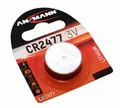 Ansmann CR2477 Lithium Knopfzelle Batterie | ersetzt DL2477 LM2477 E-CR2477 | 3V