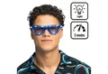 Boland Verkleidungsmaske LED Partybrille 'Blink', 3 Leuchtmodi