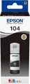 Epson EcoTank 104 70 ml Schwarz Original Tintenbehälter für ET-2710 ET-2711 (C13T00P140)