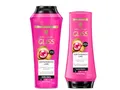 Gliss Shampoo Verführerisch Lang (250 ml), Haarshampoo mit Biotin-Komplex & Pfingstrose, Pflegeshampoo & Spülung Verführerisch lang (200 ml), Haarspülung Conditioner pflegt