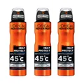 3x 150ml Loreal Men Expert Heat Protect Anti Transpirant Deo Spray Hitzschutz