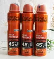 3x150ml L'Oreal Men Expert Heat Protect Anti Transpirant Deo Spray 45°C Loreal