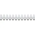 Fp - Kopp - Lüsterklemmleiste, 12-polig, 4-6mm2, Weiß, 2 Stück - 343700087